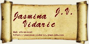 Jasmina Vidarić vizit kartica